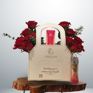 ورد وعطر لاكوست بينك (نسائي) - Grigio
