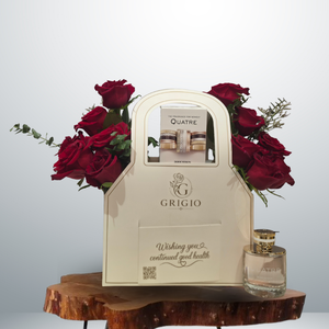 ورد وعطر كواتر بوشرون (نسائي) - Grigio