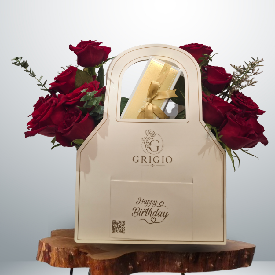 ورد وشوكولاتة بستاني - Grigio 