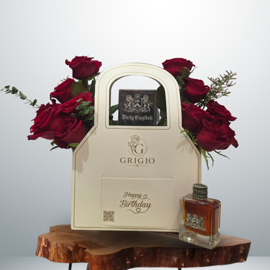 ورد وعطر ديرتي انجلش (رجالي) - Grigio 