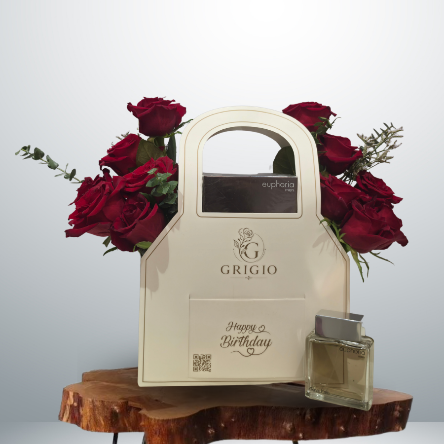 ورد وعطر سي كيه يوفوريا (رجالي) - Grigio 