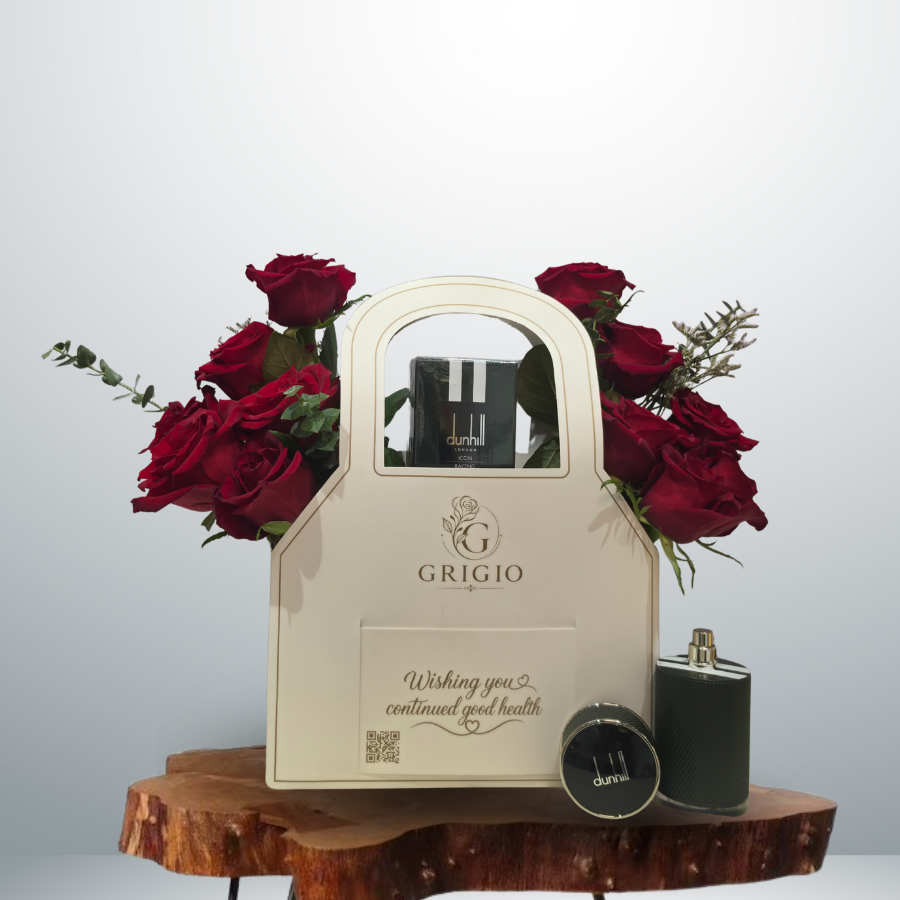 ورد وعطر دانهيل أيكون ريسينج (رجالي) - Grigio 