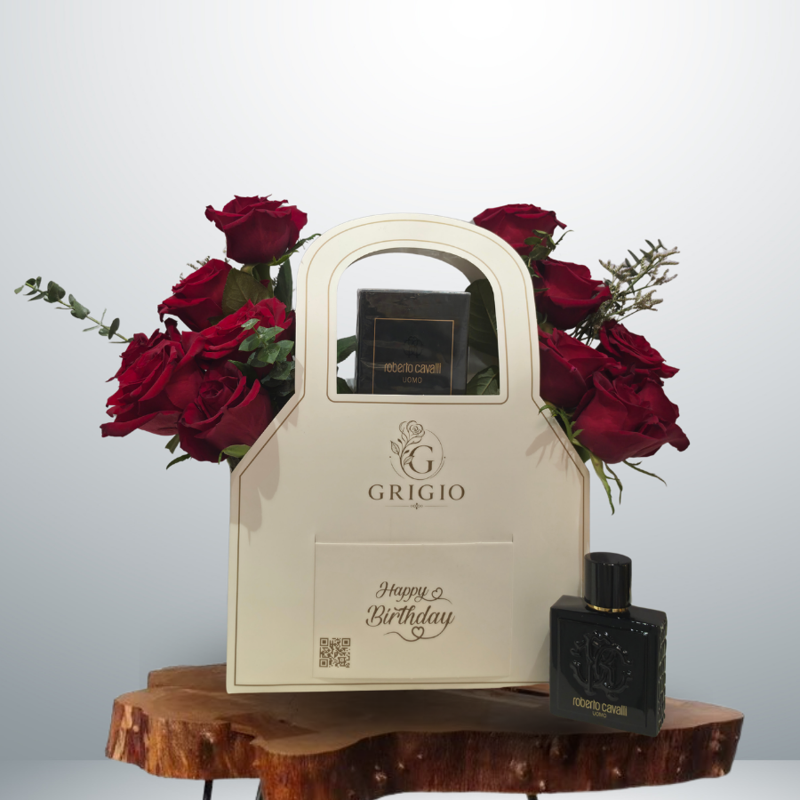 ورد وعطر روبرتو كفالي أومو (رجالي) - Grigio 