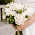 Blush Elegance – Bridal Rose Bouquet