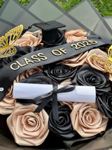 Graduate Glory – Cap & Diploma Flower Bouquet
