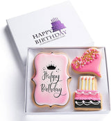 Sweet Celebration – Custom Decorated Cookie Gift Box